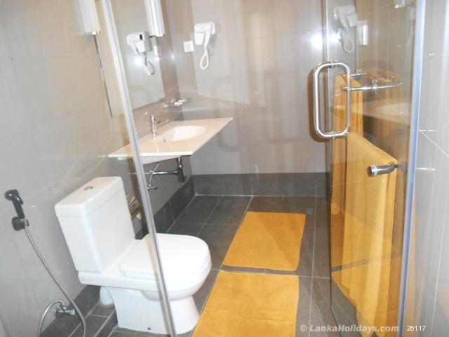 Luxury Bathroom with hair dryer